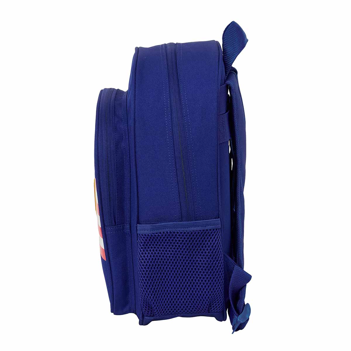 Mochila infantil adaptable a carro bandera Atl&eacute;tico de Madrid image number null